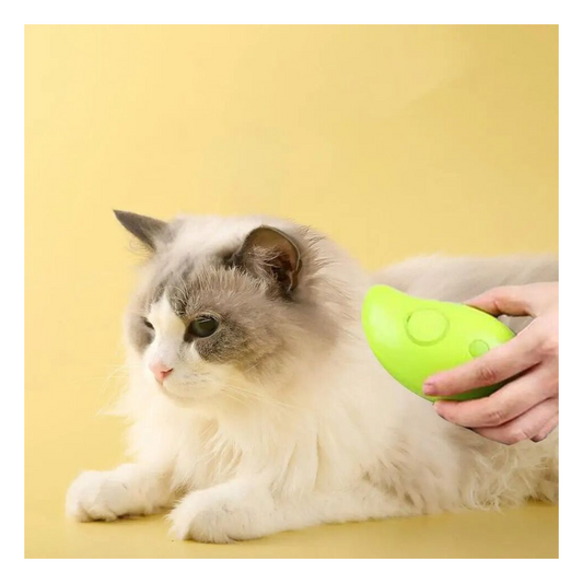 AquaPurr Brush™ - Cepillo vapor para mascotas 🐾